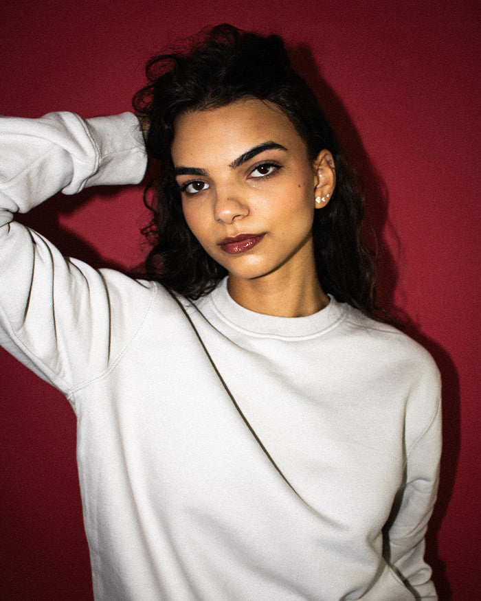 Nothing is hotter... unisex creme sweatshirt