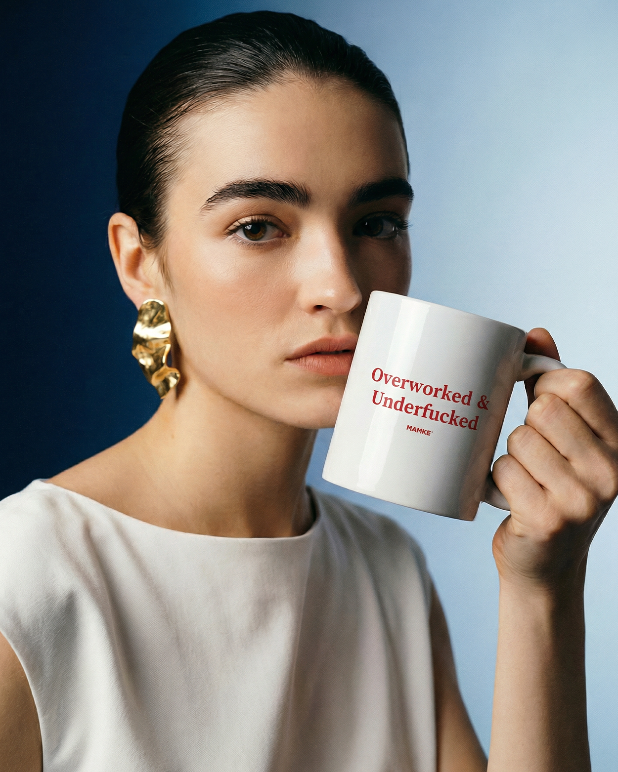 Hrnček Overworked & Underfucked